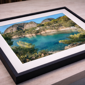 Tirage photo encadré